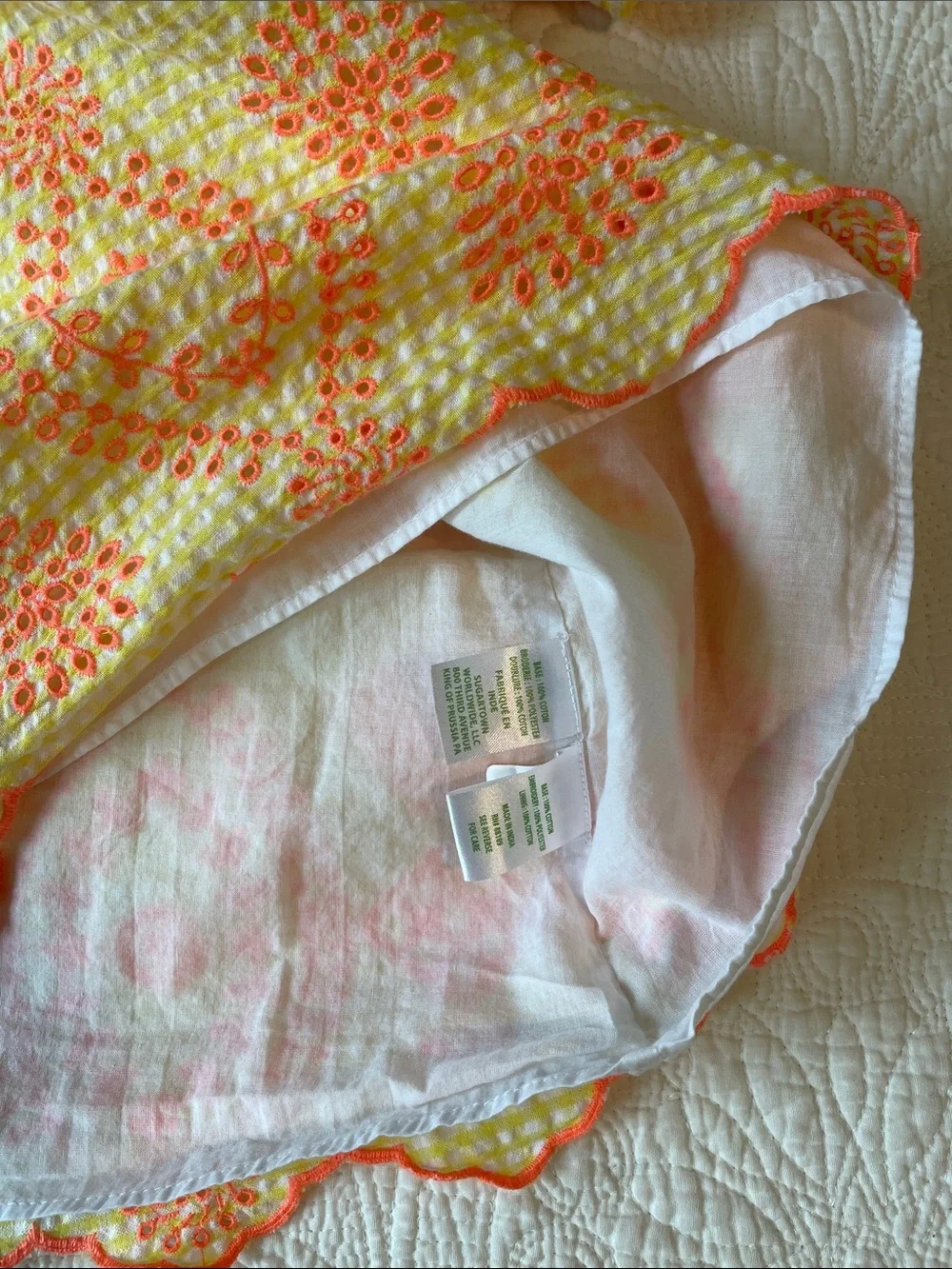 Lilly Pulitzer lightweight yellow